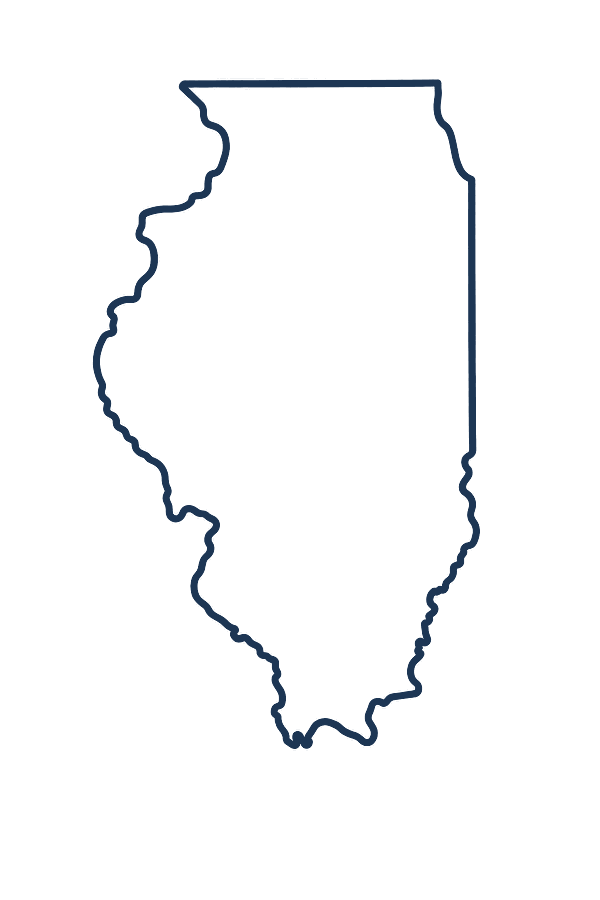 Illinois state outline